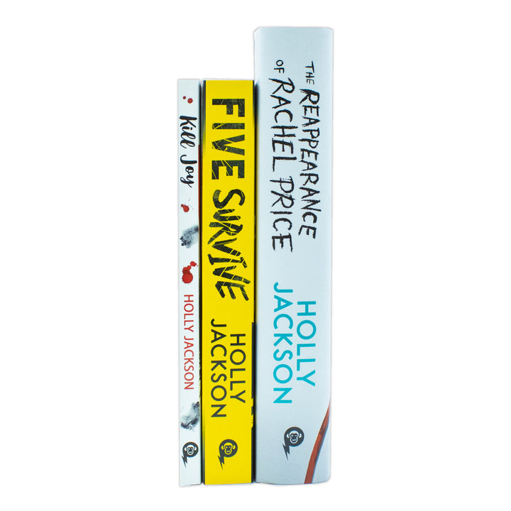 Holly Jackson Collection 3 Books Set (Kill Joy, The Reappearance of Rachel Price and Five Survive)
