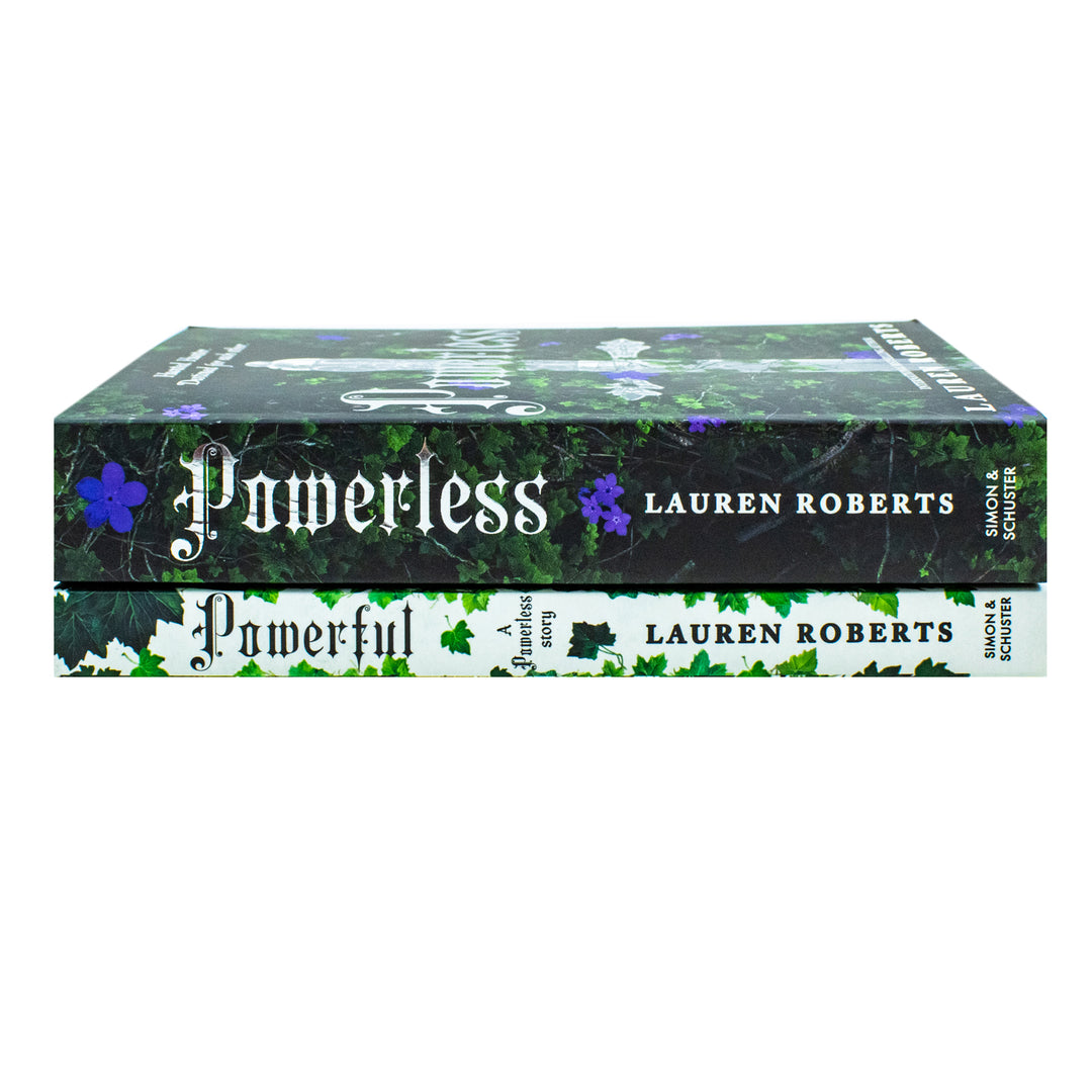 Lauren Roberts Powerless Trilogy Collection– 2 Book Set (Powerless & Powerful)|Thrilling Young Adult Fantasy Adventure,Romance & Action-Packed Fiction