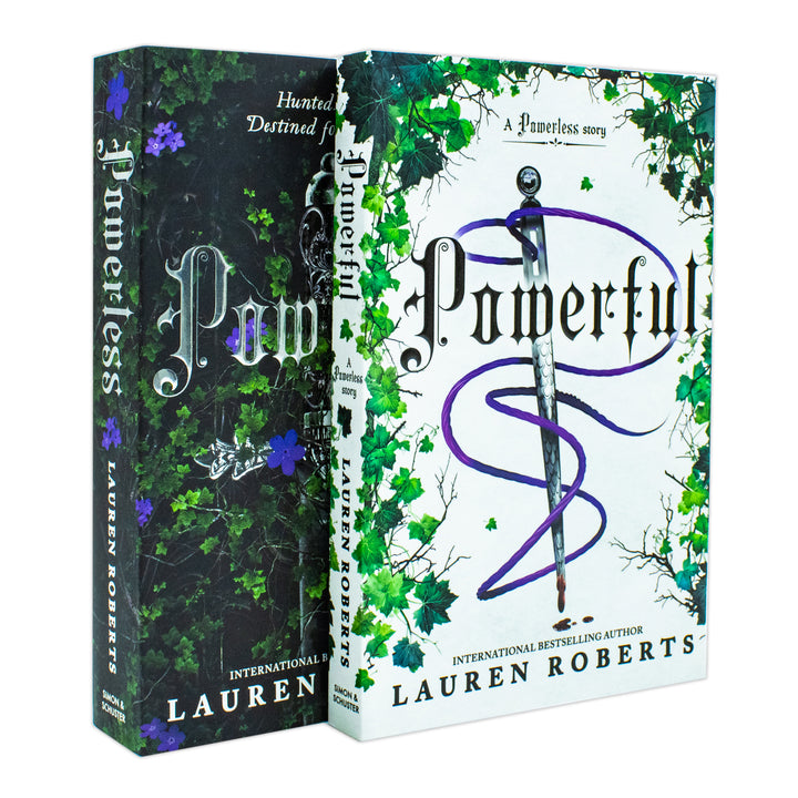 Lauren Roberts Powerless Trilogy Collection– 2 Book Set (Powerless & Powerful)|Thrilling Young Adult Fantasy Adventure,Romance & Action-Packed Fiction