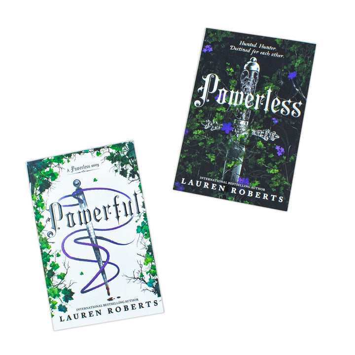 Lauren Roberts Powerless Trilogy Collection– 2 Book Set (Powerless & Powerful)|Thrilling Young Adult Fantasy Adventure,Romance & Action-Packed Fiction