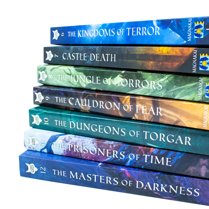 Lone Wolf Series Books 6-12 Collection by Joe Dever | Fantasy Adventure Book Set: Kingdoms of Terror, Castle Death, Jungle of Horrors & More