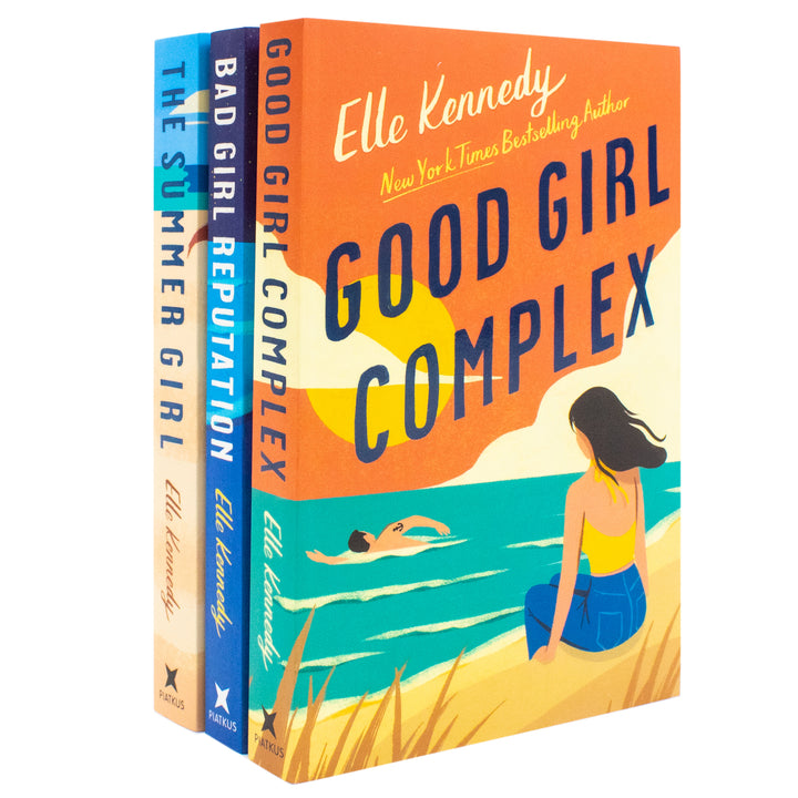 Avalon Bay Series 3 Books Collection Set By Elle Kennedy (Good Girl Complex, Bad Girl Reputation and The Summer Girl) | Paperback