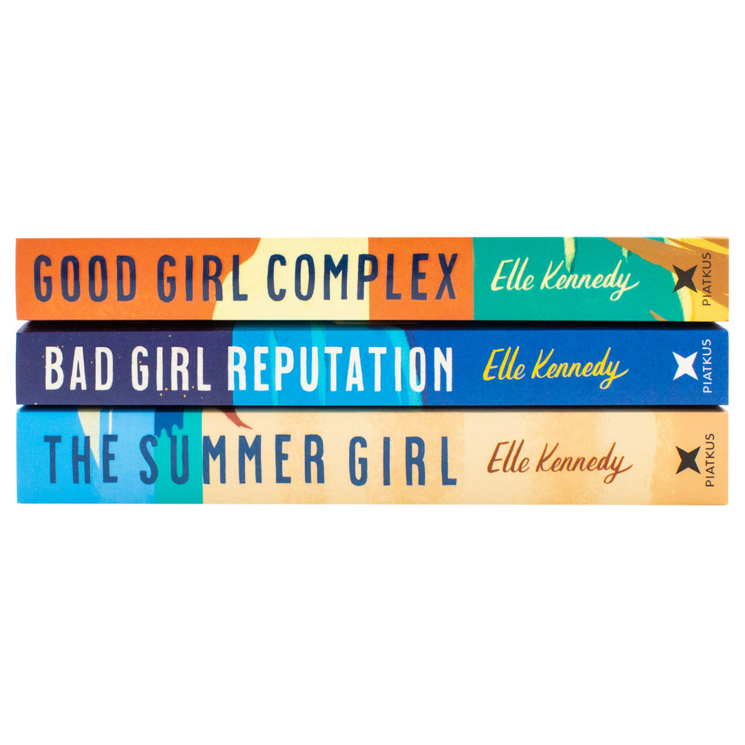 Avalon Bay Series 3 Books Collection Set By Elle Kennedy (Good Girl Complex, Bad Girl Reputation and The Summer Girl) | Paperback