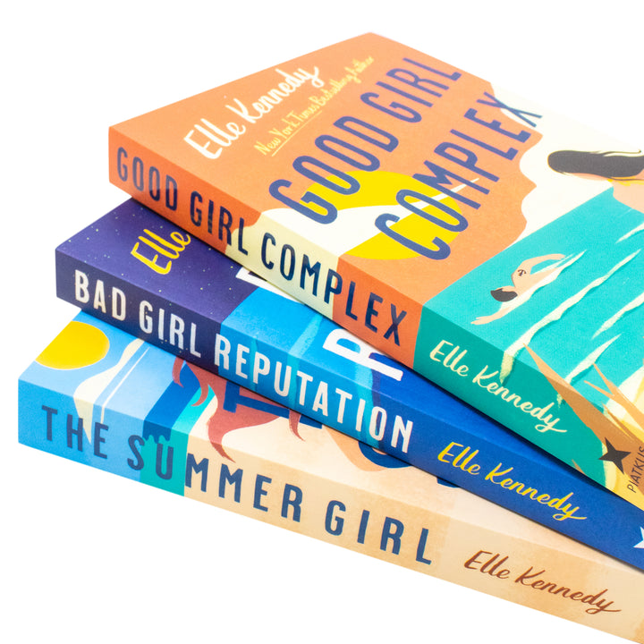 Avalon Bay Series 3 Books Collection Set By Elle Kennedy (Good Girl Complex, Bad Girl Reputation and The Summer Girl) | Paperback
