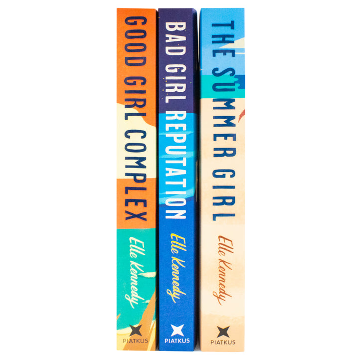 Avalon Bay Series 3 Books Collection Set By Elle Kennedy (Good Girl Complex, Bad Girl Reputation and The Summer Girl) | Paperback