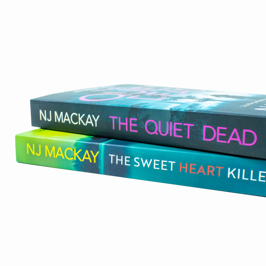 NJ Mackay DI Sebastian Locke Mystery Collection 2 Books Set (The Quiet Dead & The Sweetheart Killer)