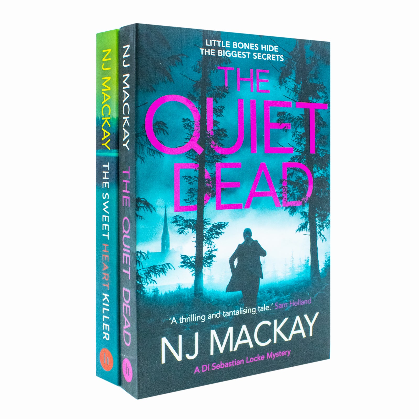 NJ Mackay DI Sebastian Locke Mystery Collection 2 Books Set (The