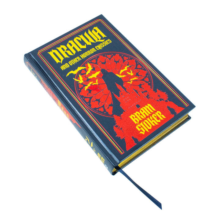Bram Stoker’s Dracula & Other Horror Classics Book | Timeless Gothic Fiction, Supernatural Tales & Vampire Stories in a Leatherbound Edition
