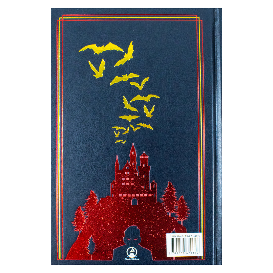 Bram Stoker’s Dracula & Other Horror Classics Book | Timeless Gothic Fiction, Supernatural Tales & Vampire Stories in a Leatherbound Edition