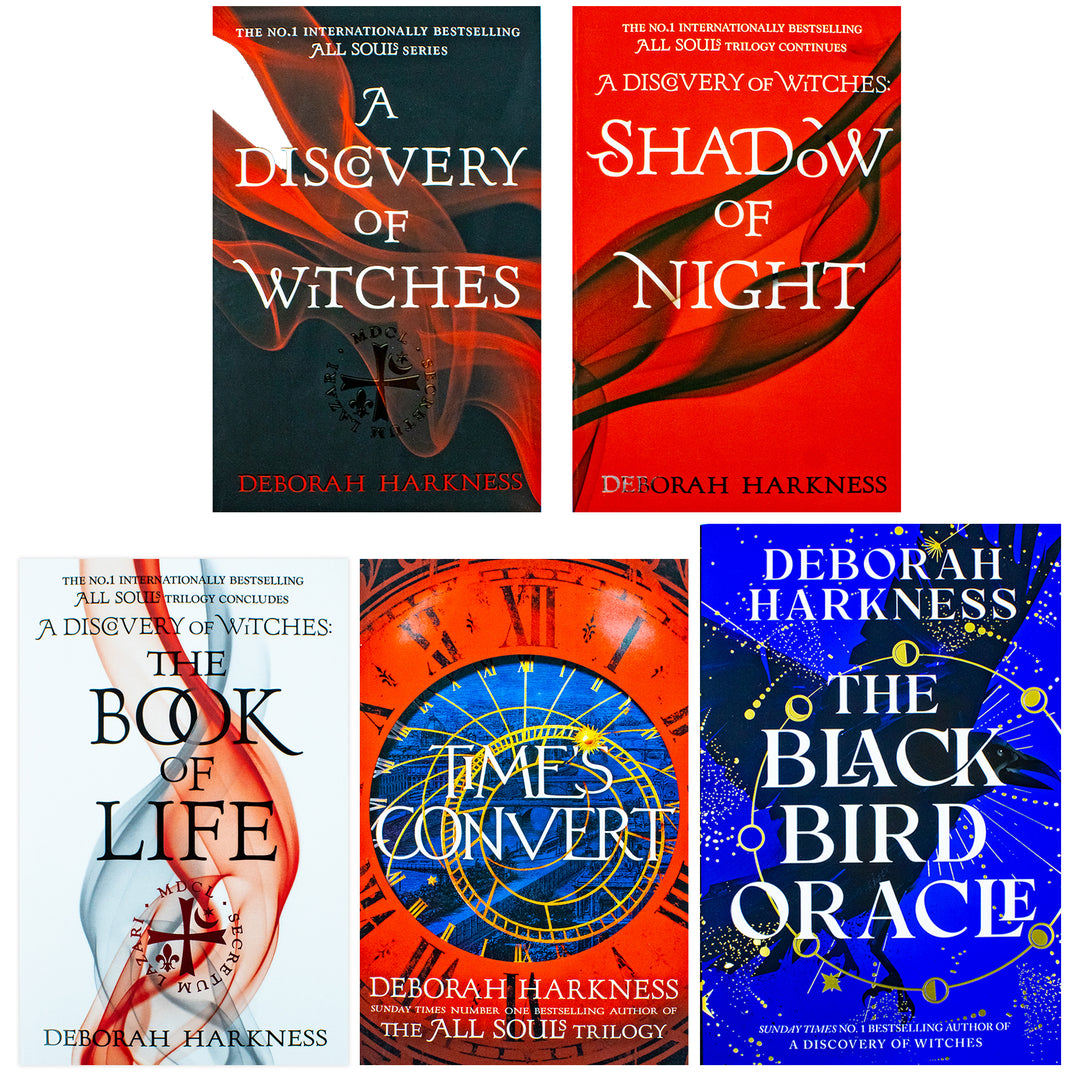 Deborah Harkness All Souls Series 1-5 Book Set| Fantasy, Magic & Witches| A Discovery of Witches, Shadow of Night, The Book of Life & More