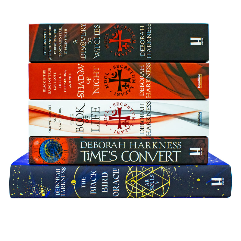 Deborah Harkness All Souls Series 1-5 Paperback Book Set| Fantasy, Magic & Witches| A Discovery of Witches, Shadow of Night, The Book of Life & More