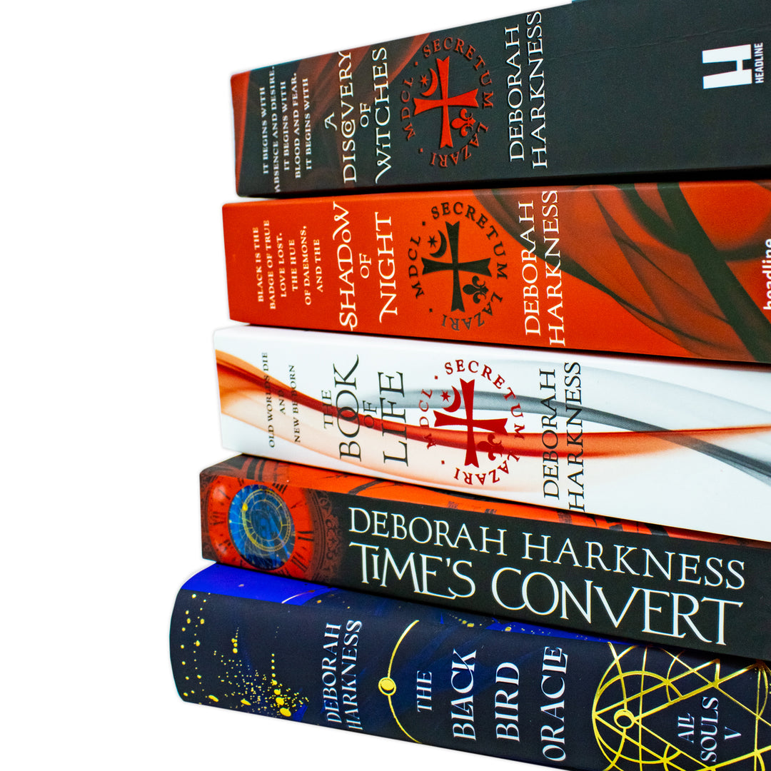 Deborah Harkness All Souls Series 1-5 Book Set| Fantasy, Magic & Witches| A Discovery of Witches, Shadow of Night, The Book of Life & More
