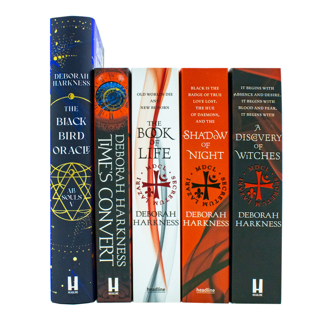 Deborah Harkness All Souls Series 1-5 Book Set| Fantasy, Magic & Witches| A Discovery of Witches, Shadow of Night, The Book of Life & More