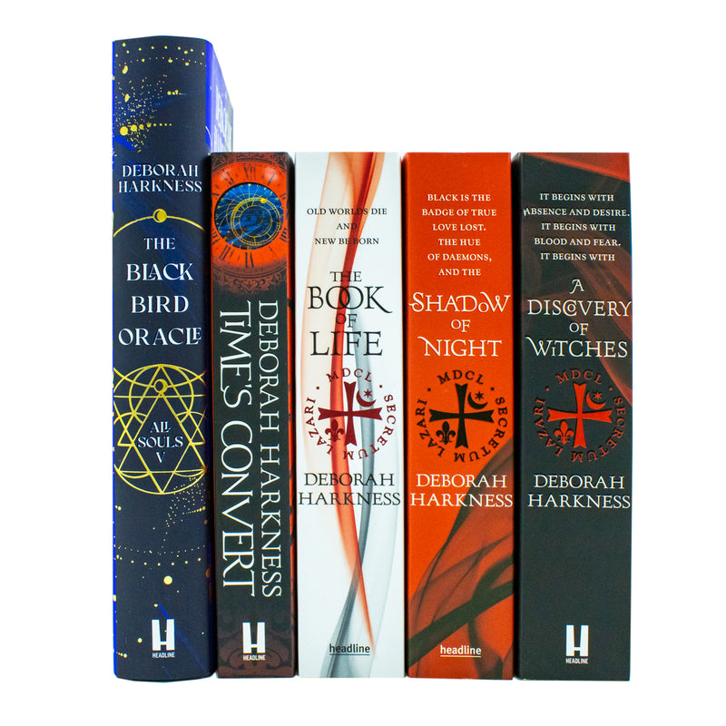 Deborah Harkness All Souls Series 1-5 Paperback Book Set| Fantasy, Magic & Witches| A Discovery of Witches, Shadow of Night, The Book of Life & More