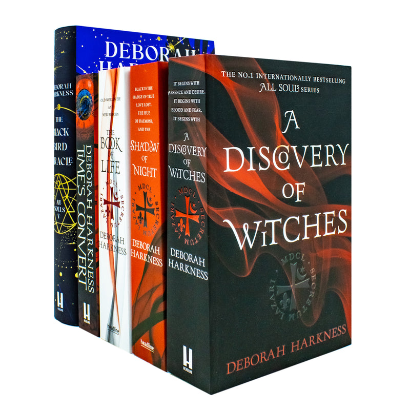 Deborah Harkness All Souls Series 1-5 Paperback Book Set| Fantasy, Magic & Witches| A Discovery of Witches, Shadow of Night, The Book of Life & More