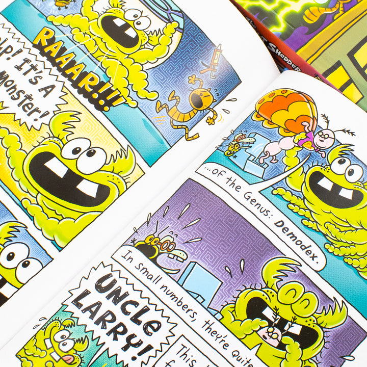 Dog Man Series 11-13 Collection 3 Books Set By Dav Pilkey (Twenty Thousand Fleas Under the Sea, The Scarlet Shedder and Big Jim Begins)