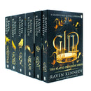 The Plated Prisoner Series By Raven Kennedy 6 Books Collection Set (Gild, Glint, Gleam, Glow, Gold and Goldfinch)