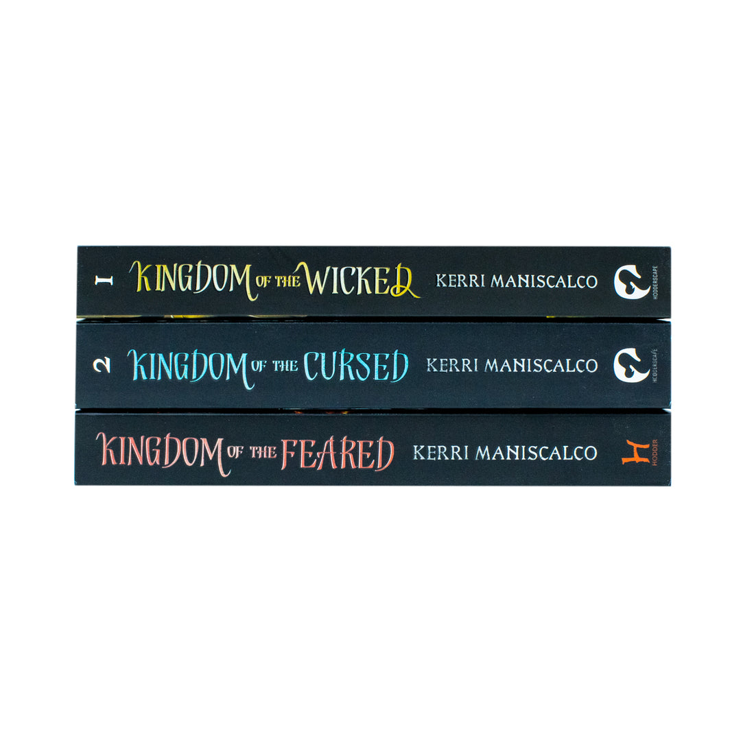 Kingdom of the Wicked Series 3 Book Set by Kerri Maniscalco | Dark Fantasy YA Collection – Witches, Magic, Curses & Supernatural Adventure