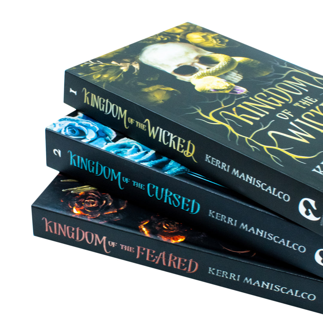 Kingdom of the Wicked Series 3 Book Set by Kerri Maniscalco | Dark Fantasy YA Collection – Witches, Magic, Curses & Supernatural Adventure