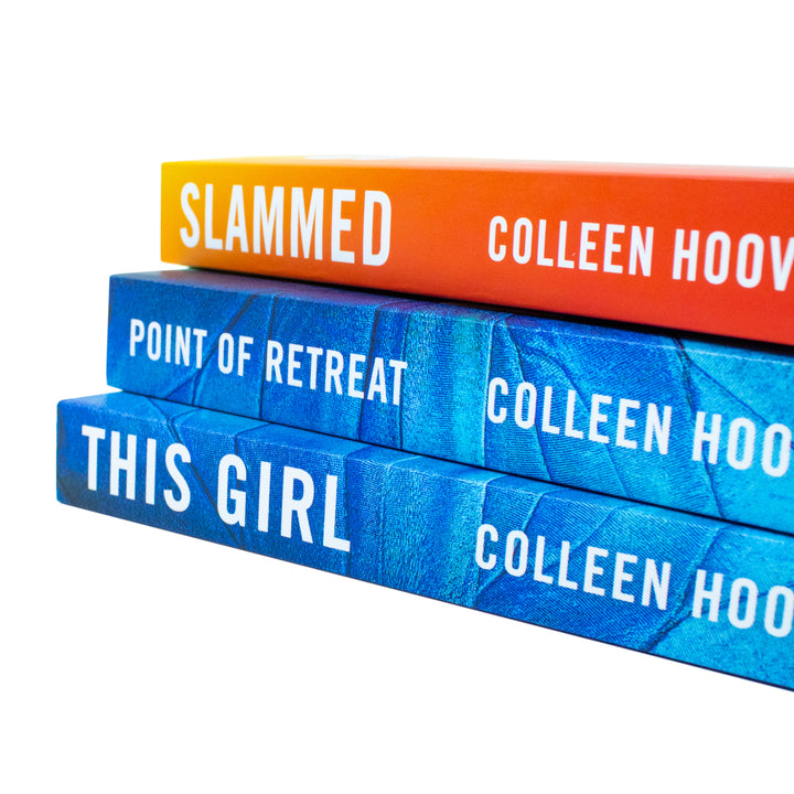 Colleen Hoover Slammed Series 3-Book Collection Set – Emotional Young Adult Romance Novels: Slammed,Point of Retreat & This Girl |Perfect for ages 12+