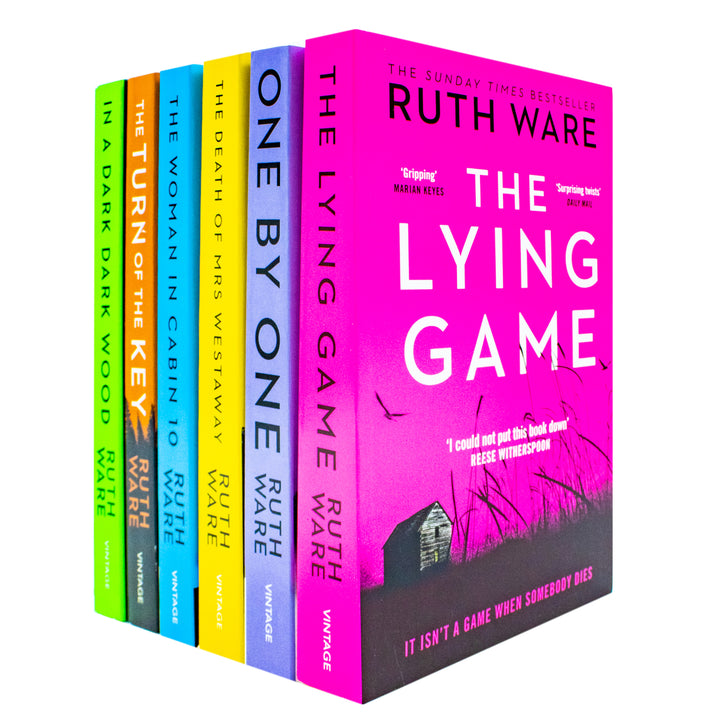 Ruth Ware Mystery Thriller 6 Book Set | Psychological Fiction Collection of Bestsellers, Gripping Page-Turners & Suspenseful 2023 Reads by UK Author