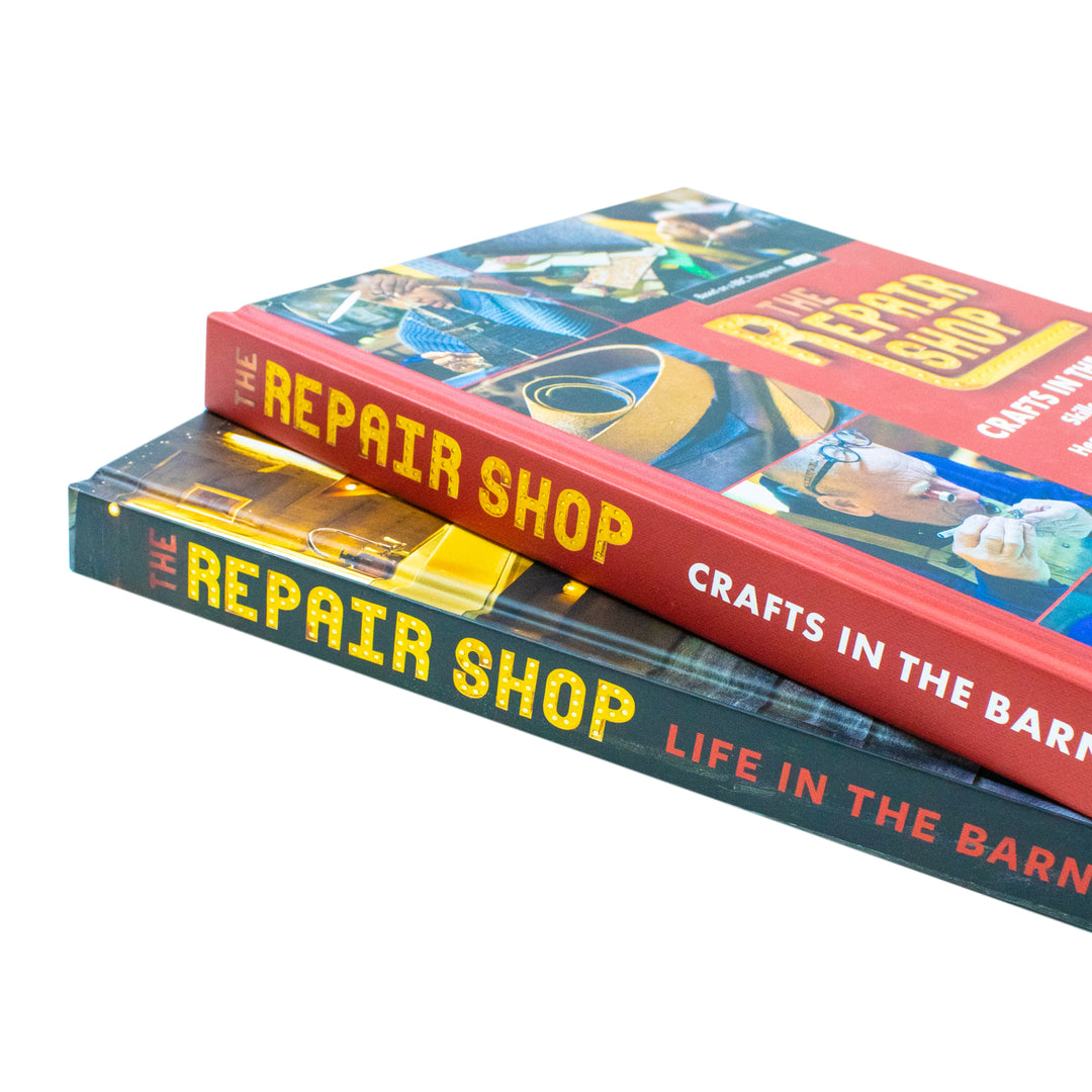 The Repair Shop Crafts In The Barn and The Repair Shop Life In The Barn By Elizabeth Wilhide 2 Books Collection Set