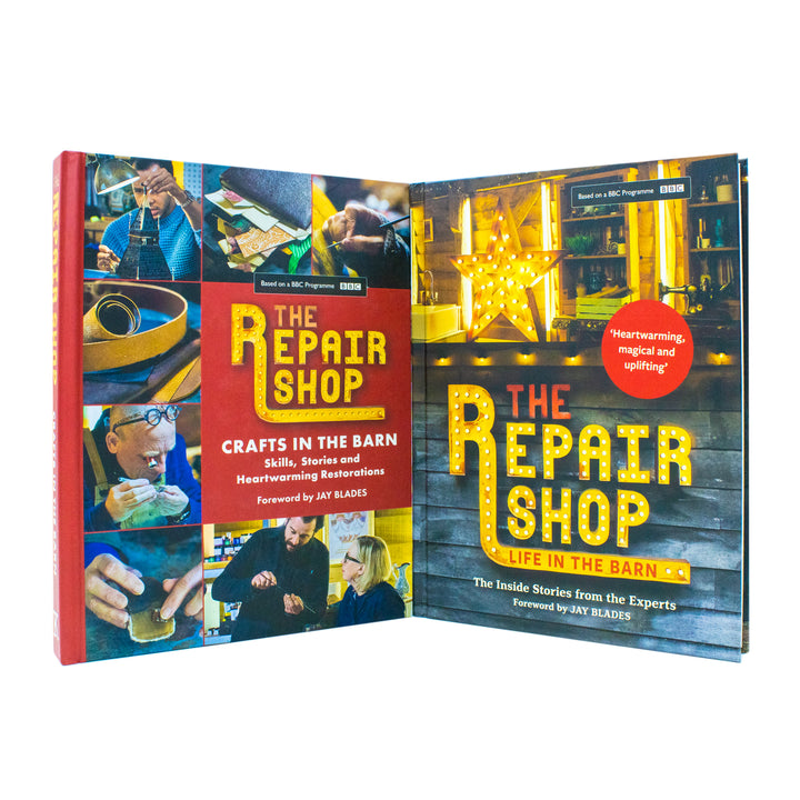 The Repair Shop Crafts In The Barn and The Repair Shop Life In The Barn By Elizabeth Wilhide 2 Books Collection Set