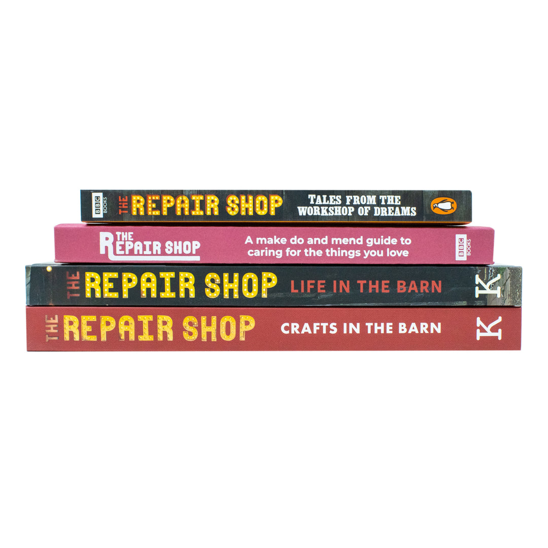The Repair Shop Collection 4 Books Set (Crafts In The Barn, Life In The Barn, A Make Do and Mend Handbook and Tales from the Workshop of Dreams)