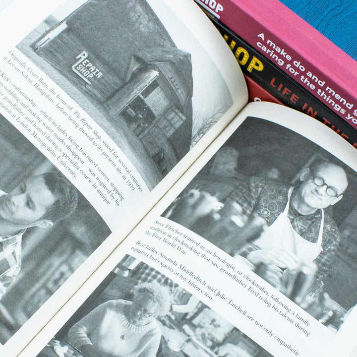 The Repair Shop Collection 4 Books Set (Crafts In The Barn, Life In The Barn, A Make Do and Mend Handbook and Tales from the Workshop of Dreams)