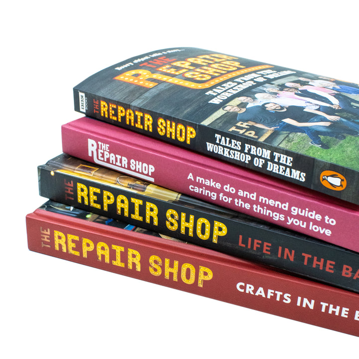The Repair Shop Collection 4 Books Set (Crafts In The Barn, Life In The Barn, A Make Do and Mend Handbook and Tales from the Workshop of Dreams)