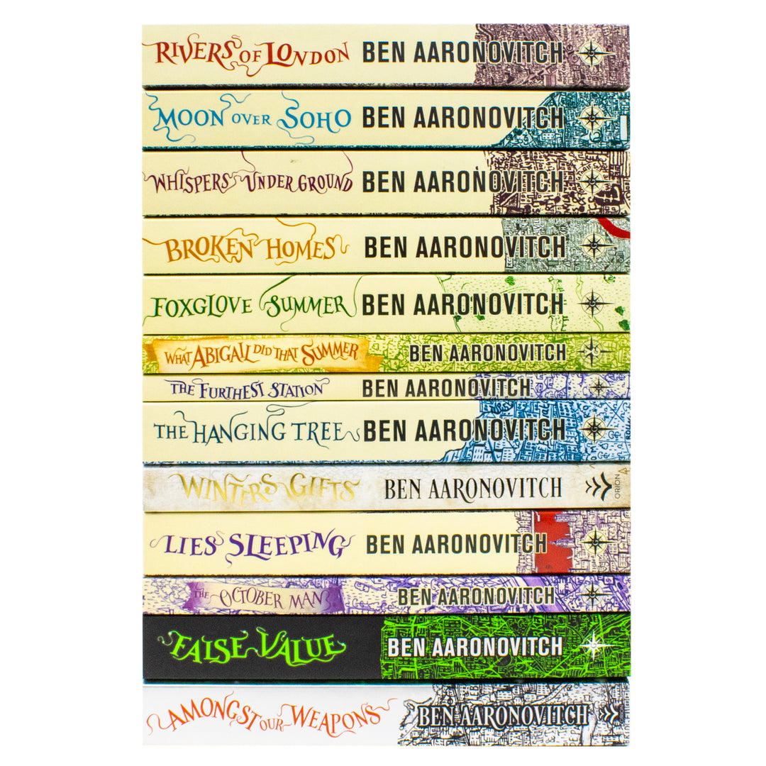 The Complete Rivers of London Series by Ben Aaronovitch: Explore Magic, Mystery, and Adventure with Peter Grant Across 13 Books and Novellas Set in London's Supernatural Underworld (Paperback)