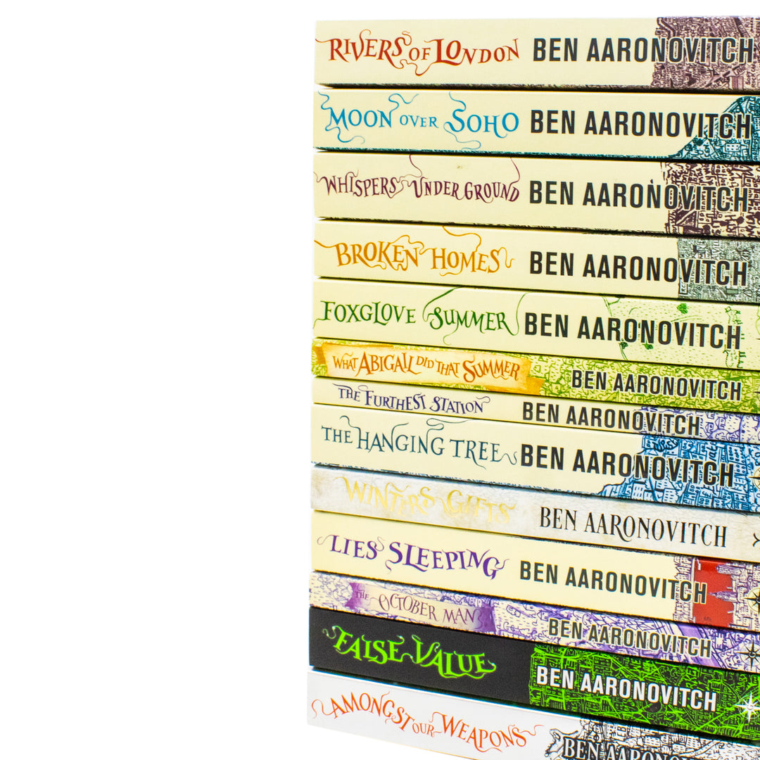 The Complete Rivers of London Series by Ben Aaronovitch: Explore Magic, Mystery, and Adventure with Peter Grant Across 13 Books and Novellas Set in London's Supernatural Underworld (Paperback)