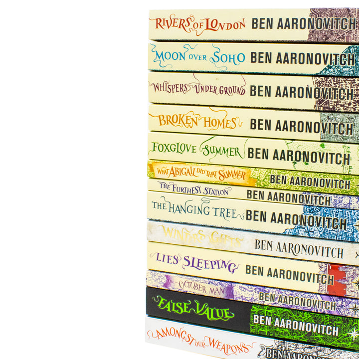 The Complete Rivers of London Series by Ben Aaronovitch: Explore Magic, Mystery, and Adventure with Peter Grant Across 13 Books and Novellas Set in London's Supernatural Underworld (Paperback)