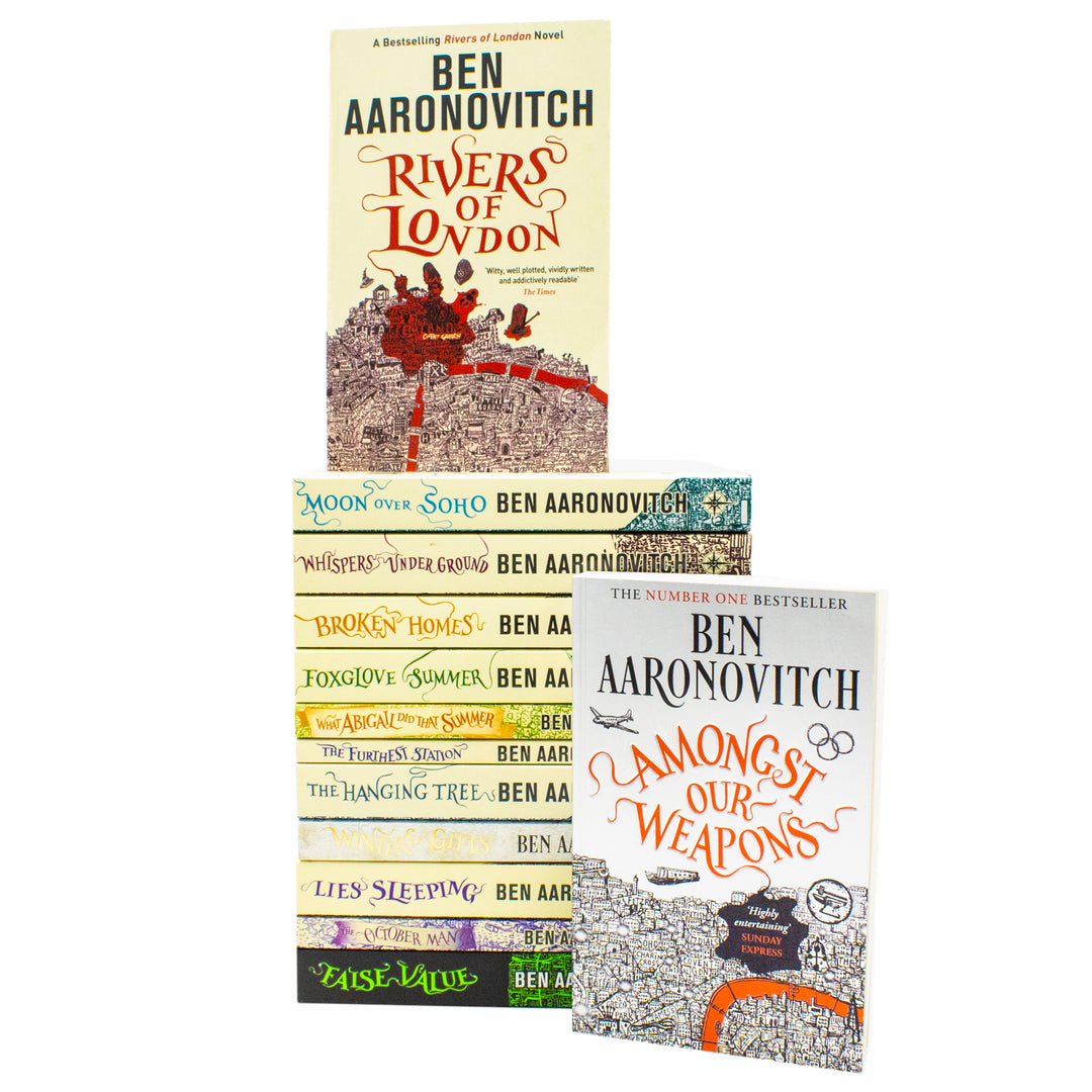 The Complete Rivers of London Series by Ben Aaronovitch: Explore Magic, Mystery, and Adventure with Peter Grant Across 13 Books and Novellas Set in London's Supernatural Underworld (Paperback)