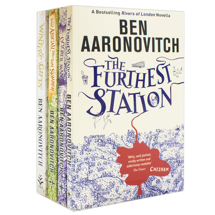 Rivers of London Novella Collection by Ben Aaronovitch (The Furthest Station, The October Man, What Abigail did that Summer, Winter's Gifts)