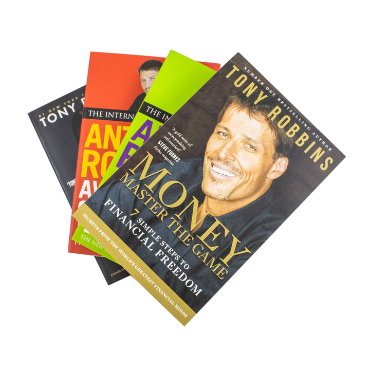 Tony Robbins Success Mastery 4 Books Collection: Money Master the Game, Unlimited Power and More - Four Bestsellers on Wealth, Mindset and Personal Achievement | Paperback