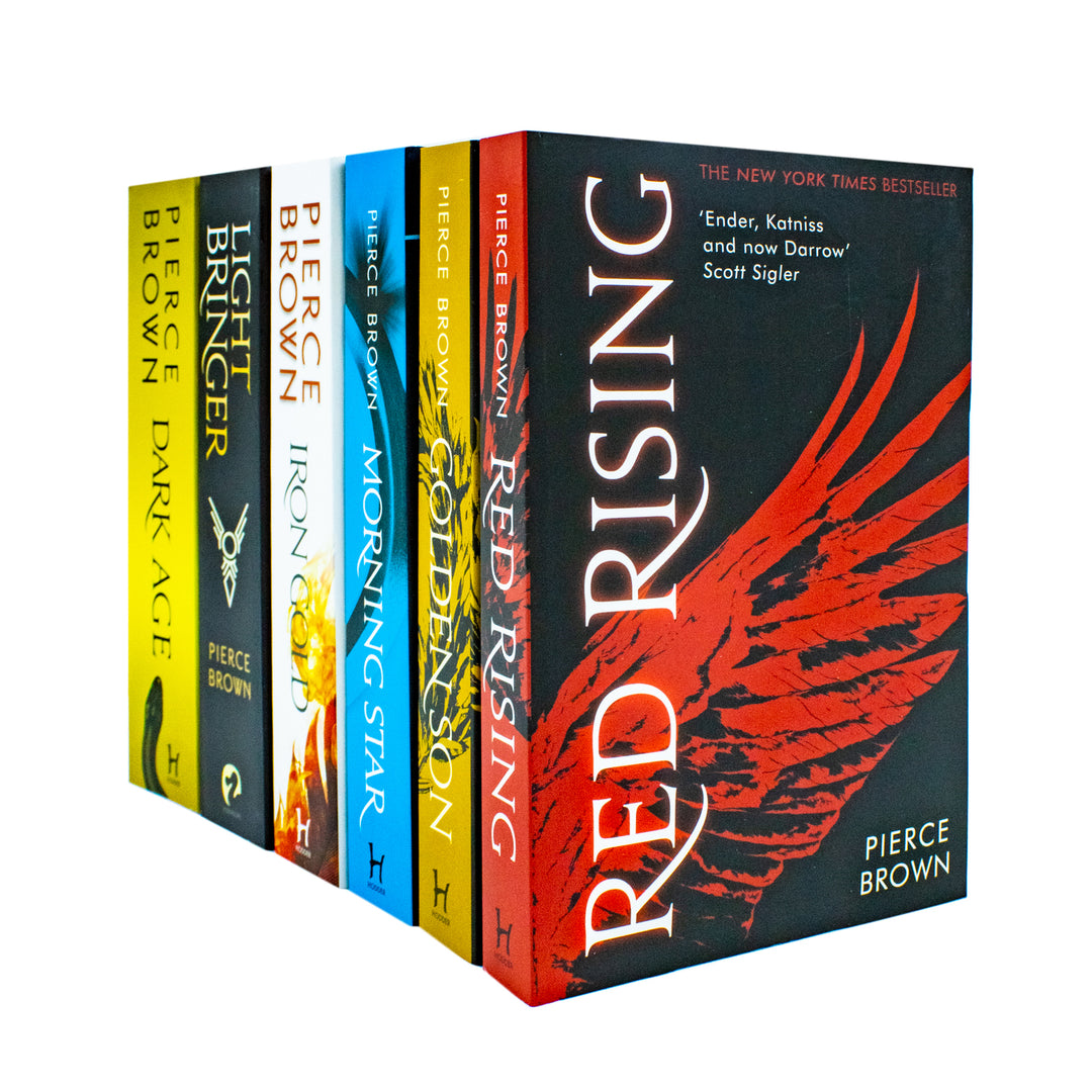 Red Rising Shelf The Red Rising Series: 6 Books Collection in Paperback – Lowplex Books