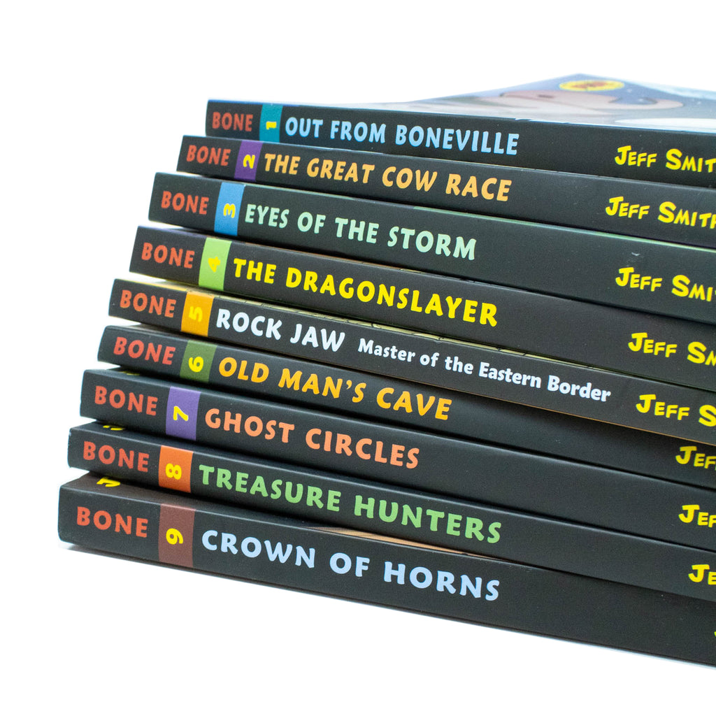 The Bone Series Collection Book Set By Jeff Smith (1-9 Books) (Graphic ...