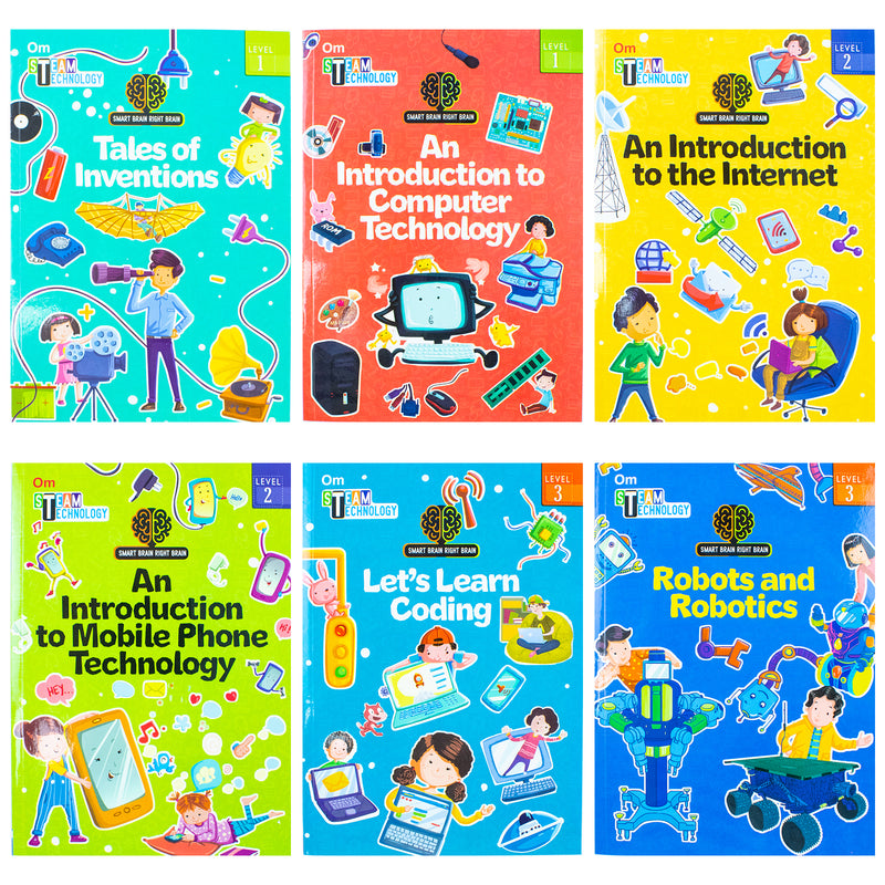 My First Technology Library Set Of 6 Books Level 1-3 By Shweta Sinha Tales Of Inventions