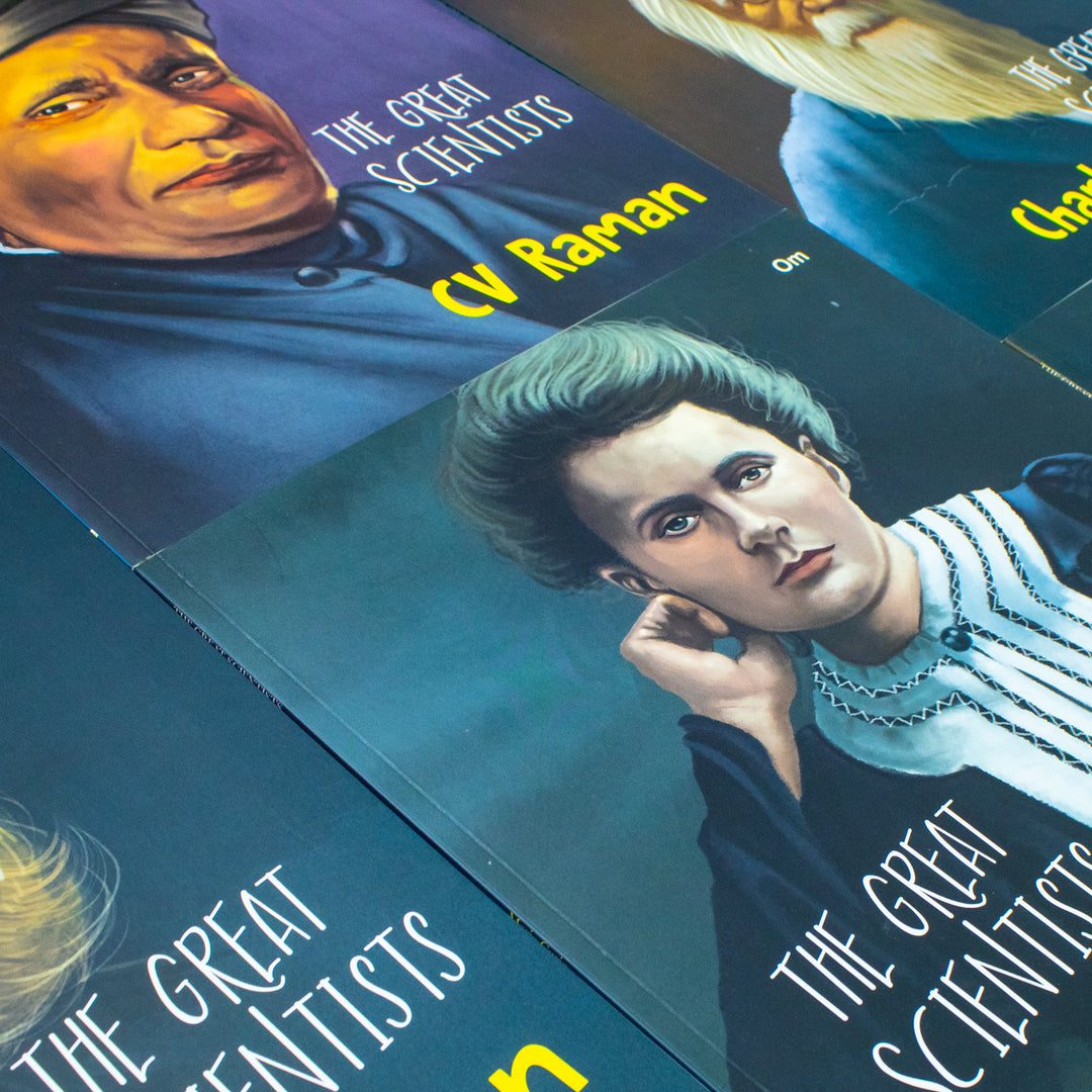 The Great Scientists 6 books Collection (Charles Darwin, Isaac Newton, Marie Curie & More!)
