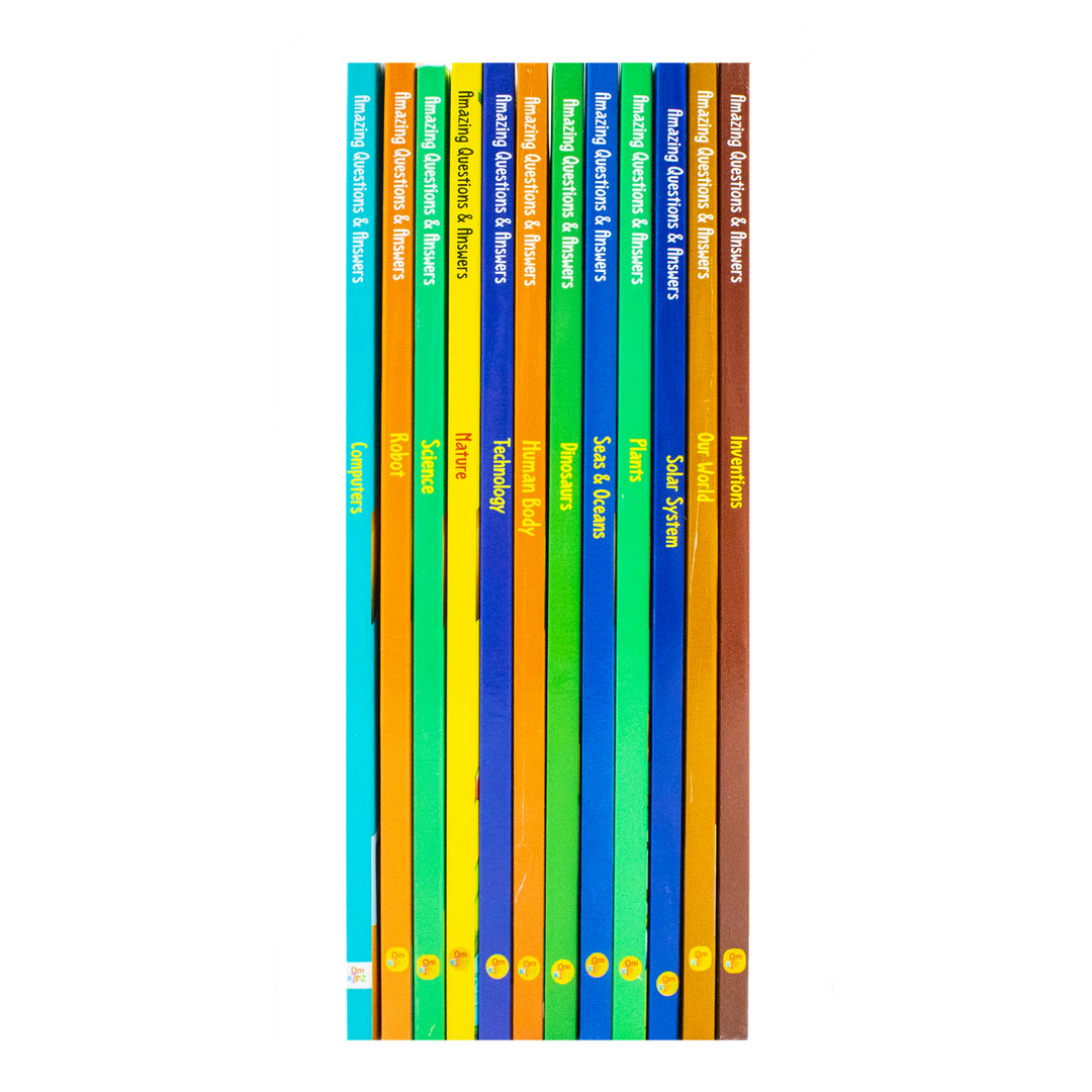 Encyclopedia of Amazing Questions & Answers 12 Books Collection Box Set (Science, Solar System, Human Body, Our World & More!)