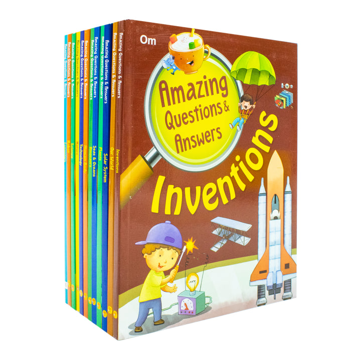 Encyclopedia of Amazing Questions & Answers 12 Books Collection Box Set (Science, Solar System, Human Body, Our World & More!)