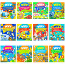 Tell Me Why? 12 Books Collection Set (Why Is the snapdragon called so, Why Is nickel so popular in batteries, Why Does Jelly Wobble & More!)