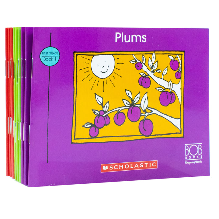 Bob Books: Sight Words First Grade (Stage 2: Emerging Reader) | 10-Book Set for Kids | Phonics, Literacy, Reading Skills, Educational & Fun Learning
