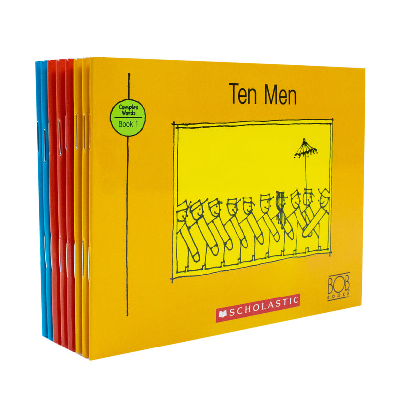 Bob Books: Complex Words Box Set (Stage 3: Developing Reader) | Phonics & Vocabulary Books for Kids | Kindergarten, First Grade, Learning & Literacy
