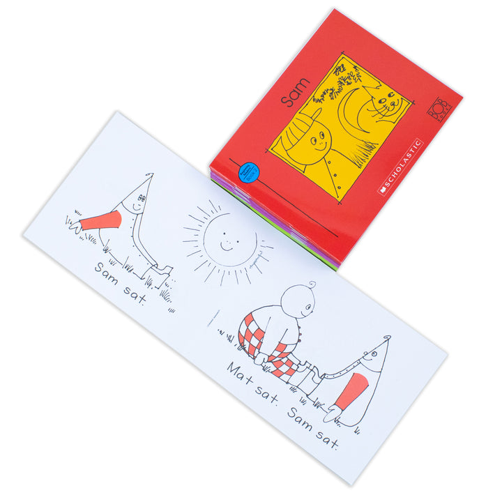 Bob Books Set 1: Beginning Readers (Stage 1: Starting to Read) | 12 Easy Books for Kids | Phonics, Literacy, Early Learning, Fun Stories & Education