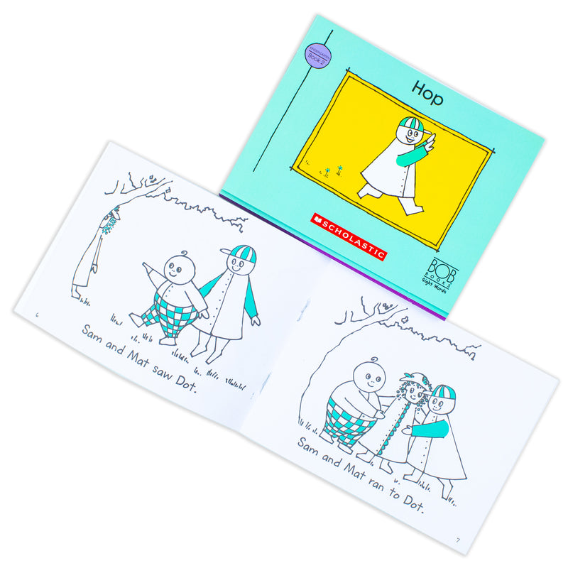 Bob Books: Sight Words Kindergarten (Stage 2: Emerging Reader) | 10-Book Set for Kids | Phonics, Literacy, Early Reading, Fun Learning & Education
