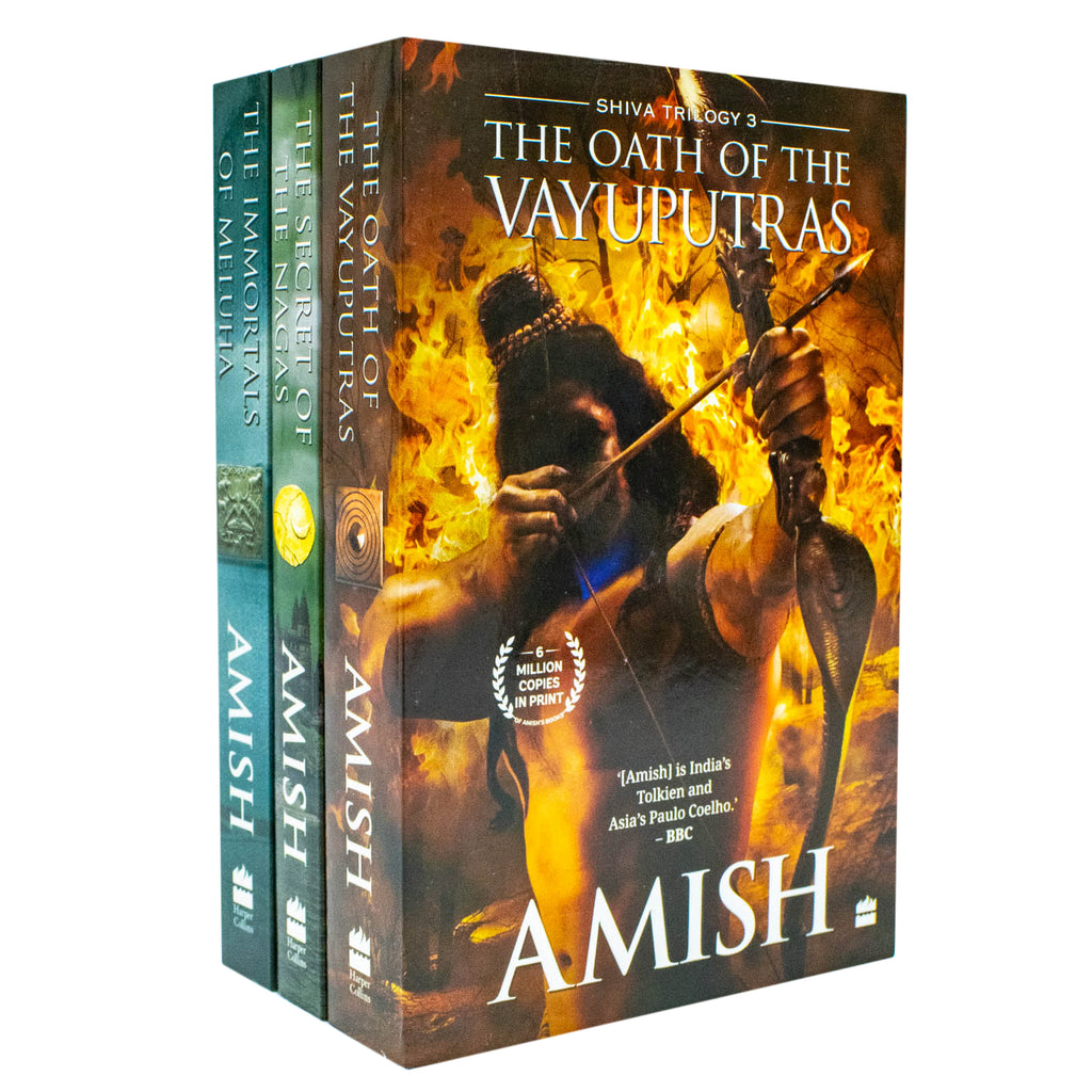 The Shiva Trilogy: Epic Fantasy Series by Amish Tripathi – Lowplex Books