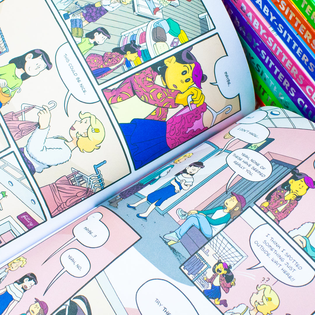 The Baby-Sitters Club Graphic Novels 9-Book Collection (8-16) by Ann M. Martin | Fun Children's Series, Friendship, Adventure, Bestsellers for Ages 8+