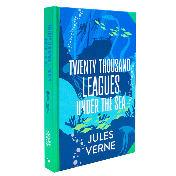 Twenty Thousand Leagues Under The Sea Book By Jules Verne | Classics Sprayed Edge Deluxe Hardcover Edition